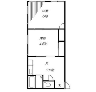 東京都板橋区板橋２丁目 賃貸マンション 2K