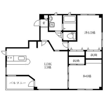 東京都北区王子３丁目 賃貸マンション 2LDK