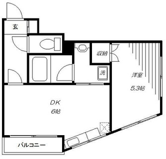 東京都北区滝野川６丁目 賃貸マンション 1DK