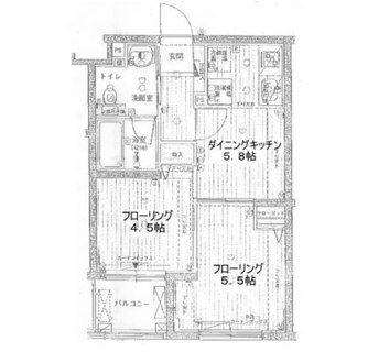 東京都板橋区本町 賃貸マンション 2DK