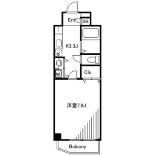 東京都北区上十条１丁目 賃貸マンション 1K