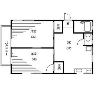 東京都北区上十条５丁目 賃貸アパート 2DK