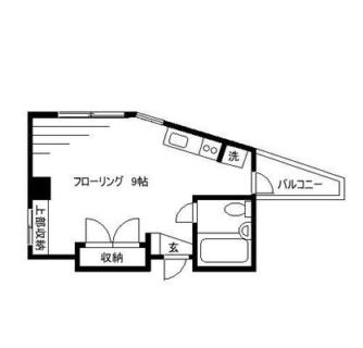 東京都北区滝野川６丁目 賃貸マンション 1R