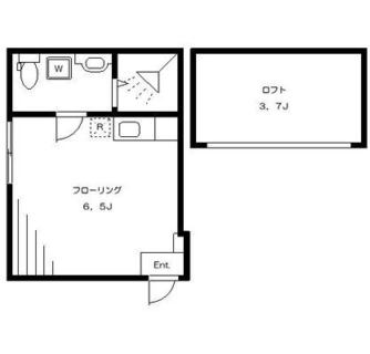 東京都北区上十条３丁目 賃貸アパート 1R