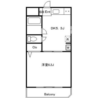 東京都北区東十条２丁目 賃貸マンション 1DK