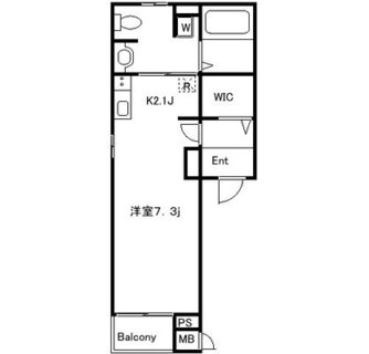 東京都北区滝野川６丁目 賃貸アパート 1K