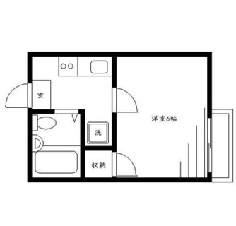 東京都北区滝野川３丁目 賃貸アパート 1K