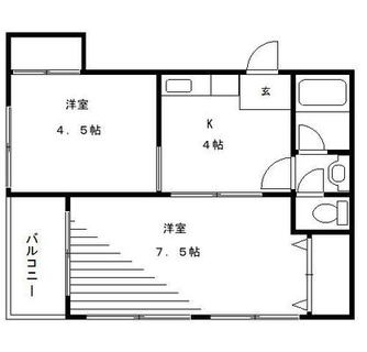 東京都北区中十条１丁目 賃貸マンション 2K