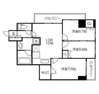 東京都北区王子５丁目 賃貸マンション 3LDK