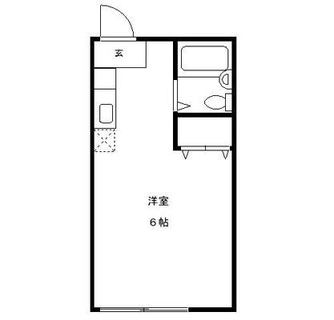 東京都北区上中里１丁目 賃貸アパート 1K