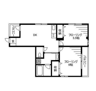 東京都板橋区大山東町 賃貸マンション 2DK