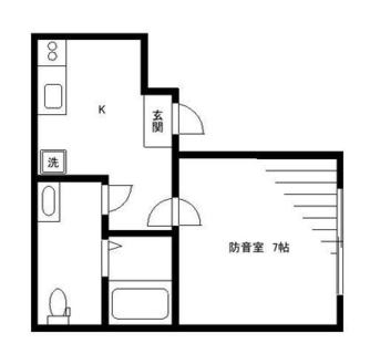 東京都板橋区板橋２丁目 賃貸マンション 1K