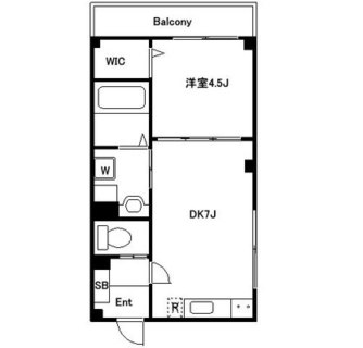 東京都北区上十条１丁目 賃貸マンション 1DK