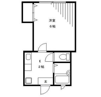 東京都北区中十条１丁目 賃貸アパート 1K