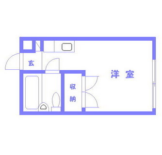 東京都北区西が丘２丁目 賃貸アパート 1R